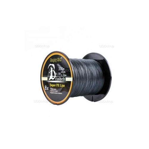 Linha De Pesca Multi Filamento X8 ANGRYFISH 300 Metros 0 28mm 40Lbs 8