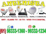 Antenista Brasilia Sky - Parabólica 5g - Claro Tv - Oi Tv – Antena Digital Hd Brasília Df