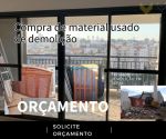 Compra de portas e janelas usadas em toda grande São Paulo