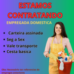 Contrata Se - Empregada Domestica Com Experiência