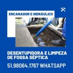 Desentupidora em Ivoti Rs limpeza de fossas Sépticas instalações em geral 51.98064-1767 Whatsapp 