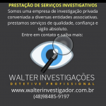 Detetive Walter Investigações e Perícia  