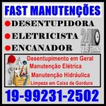 Fast Manutenções em Campinas 19-3327-0091 Serviço de Desentupidora no Vila Proost de Souza em Campinas.