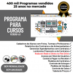 Programa para Cursos com Agendamento Contrato Financeiro e Vendas v4.0 Plus - Fpqsystem