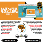 Sistema para Floricultura com Controle de Estoque Pedido de Vendas e Financeiro v4.0 Plus - Fpqsystem