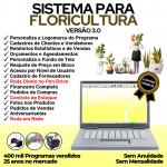 Sistema para Floricultura Controle de Estoque Pedido de Vendas e Financeiro v3.0 Plus - Fpqsystem