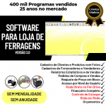 Software para Ferragens Controle de Estoque Pedido de Vendas e Financeiro v3.0 Plus - Fpqsystem