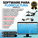 Software para Floricultura com Controle de Estoque Pedido de Vendas e Financeiro v2.0 - Fpqsystem