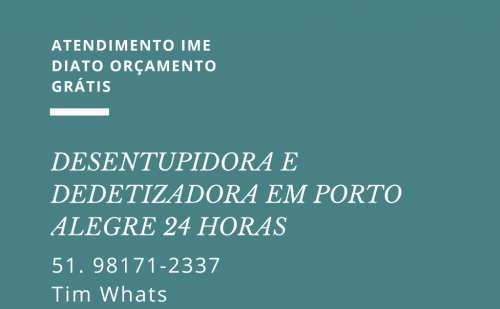 24h Desentupidora Orç. Imediato Serviço Rápido 563871