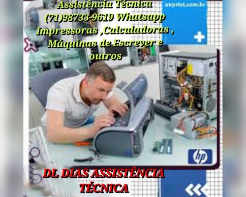 71 98733-9619 Assistência Técnica de Impressoras  Microondas Calculadoras  Máquinas de escrever em Salvador  713739