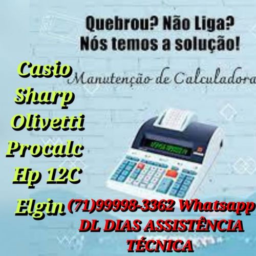 71 98733-9619 Assistência Técnica de Impressoras  Microondas Calculadoras  Máquinas de escrever em Salvador  713741