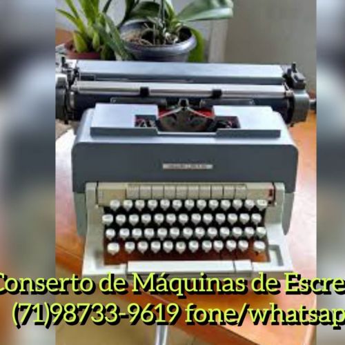 71 98733 9619 Conserto de Máquinas de Escrever em Salvador Calculadoras  Impressora  721965