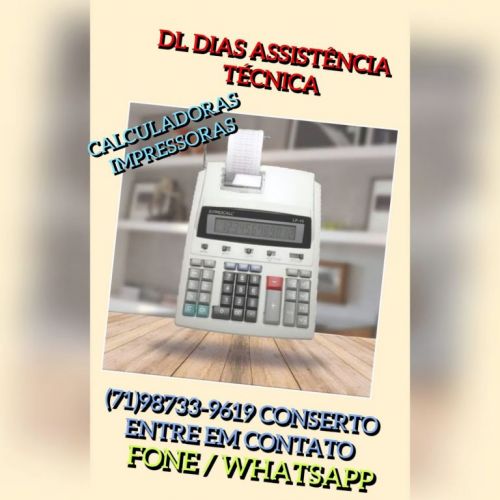 71 98733 9619  Whatsapp Conserto de Microondas Impressoras Calculadoras 716106