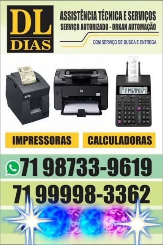 71 99998 3362 Conserto de Calculadoras Impressoras Microondas em Salvador Bahia  713749