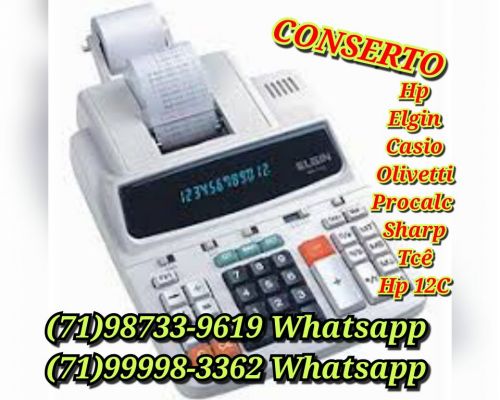 71 99998 3362 Conserto de Calculadoras Impressoras Microondas em Salvador Bahia  713750