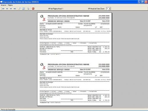 Programa para Oficina Mecanica Ordem de Serviço e Orçamentos v1.0 - Fpqsystem 718461