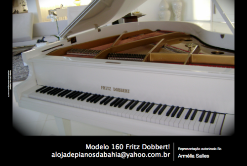 Piano Fritz Dobbert e Kawai novo entrega para todo o país. 29053