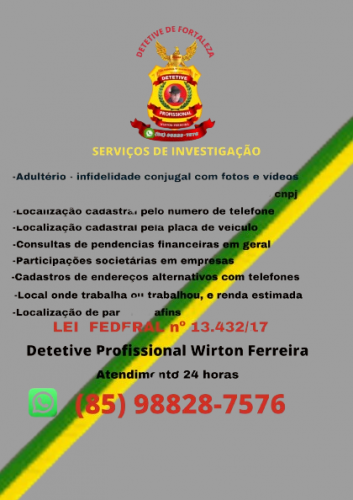 Agencia de Detetives Wirton 85 98828-7576 721787