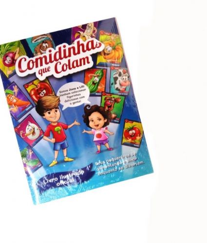 Álbum de Figurinhas Comidinhas que colam 623028