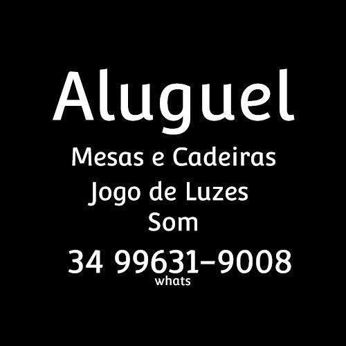 aluguel mesas cadeiras patrimônio uberlândia  727121