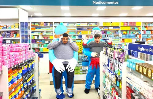 Animação Loja médicos personagens vivos cover Halloween 723839