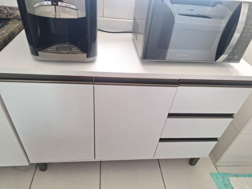 Armario- Balção De Cozinha Com 2 Portas  3 Gavetas -semi-novo 738540