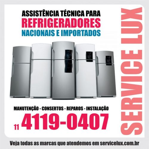 Assistência especializada para refrigeradores na Água Rasa 570622