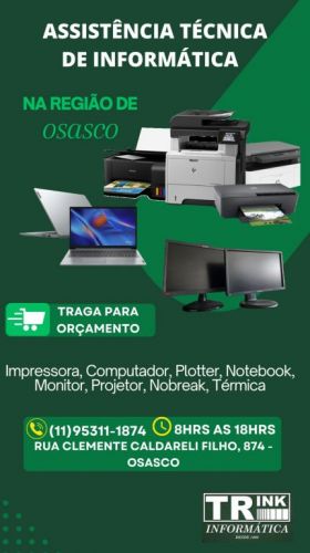 Assistência Técnica de Impressoras Plotter Computador Notebook 729948