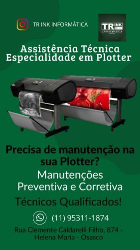 Assistência Técnica de Impressoras Plotter Computador Notebook 729950