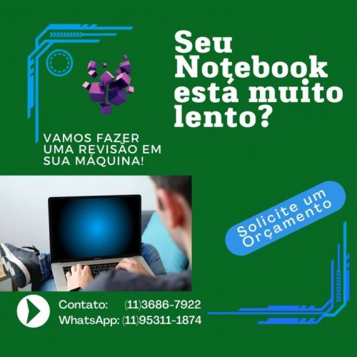 Assistência Técnica de Informática Manutenção de Notebooks 718902