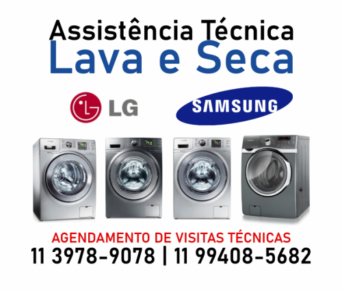 Assistência Técnica Lava e Seca Samsung Lava e Seca Lg 740072