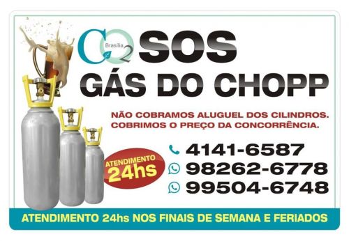 Atendimento 24 Horas - Co2 para Chopp e Refrigerante 719200