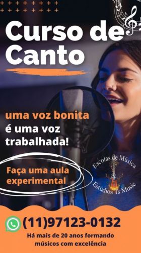 Aula de Canto popular na zona leste de São Paulo 728327