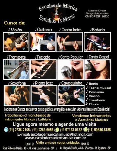 Aulas de Bateria em são paulo 718493