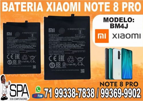 Bateria Bm4j para Xiaomi Redmi Note 8 Pro em Salvador Ba 725633