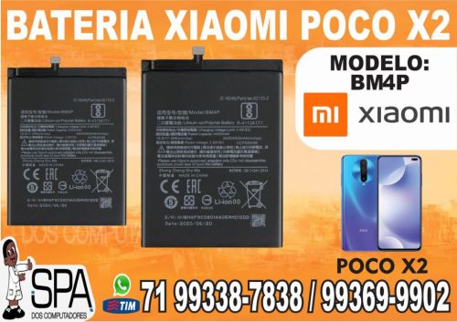 Bateria Bm4p para Xiaomi Poco X2 em Salvador Ba 725634