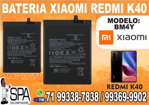 Bateria Bm4y para Xiaomi Redmi K40 em Salvador Ba 725637