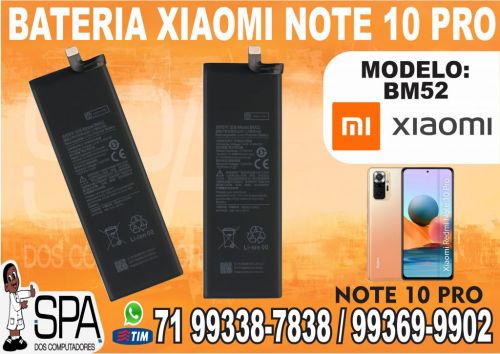 Bateria Bm52 para Xiaomi Redmi Note 10 Pro em Salvador Ba 725643