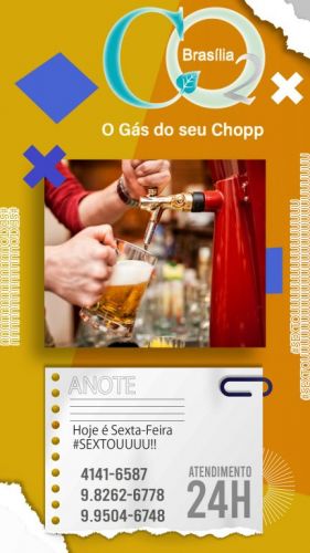 Gás pra chopp Lago Sul - 61-4141-6587  9-9504-6748 671430