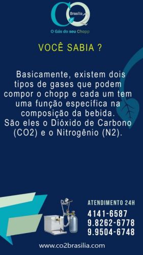 Gás pra chopp Lago Sul - 61-4141-6587  9-9504-6748 671438