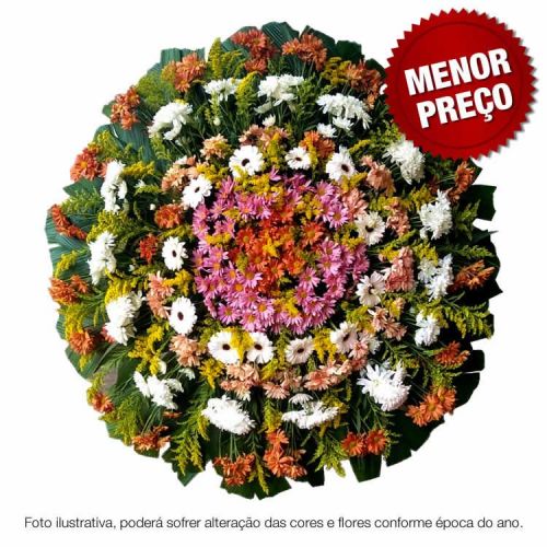 Belo Horizonte Mg Coroa de Flores para sepultamento coroas fúnebres condolências velório funeral  pêsames   717151