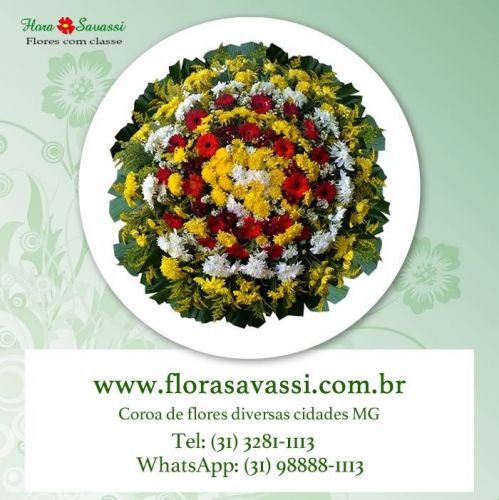 Betim Mg Coroa de Flores para sepultamento condolências  cemitério velório funeral  pêsames coroas fúnebres em Betim 717273