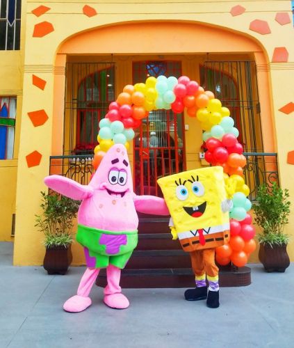 Bob Esponja e Patrick Cover Personagens Vivos Animação Festas Infantil 587639