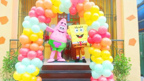 Bob Esponja e Patrick Cover Personagens Vivos Animação Festas Infantil 587642