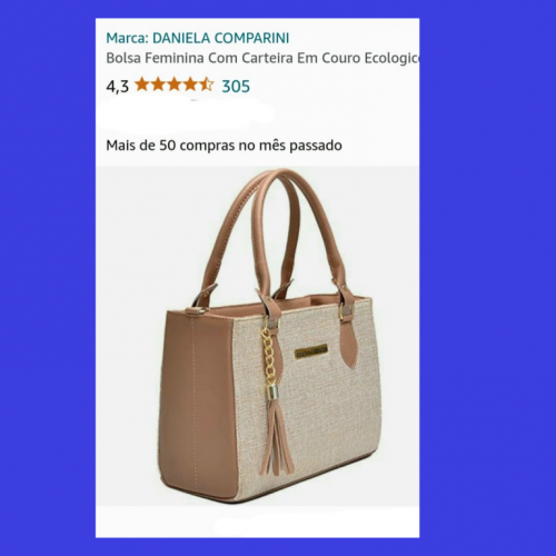 Bolsa feminina com carteira 714594