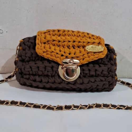 Bolsas em Crochê Moderno 725184