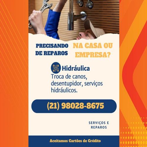 Bombeiro hidráulico em Caxias 725474