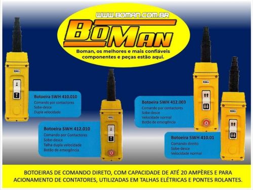 Botoeira Swh - Comando Direto e Indireto 722226