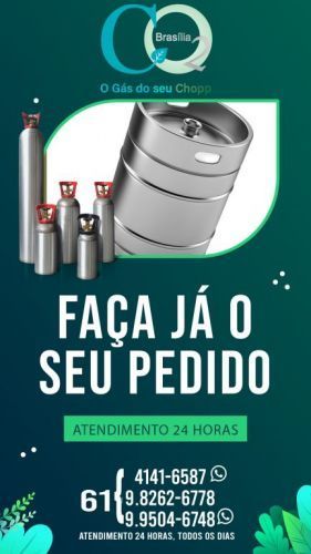 Brasília - Chopp - Gás do Chopp - 61- 9-9504-6748 717760