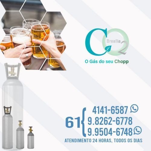 Brasília - Chopp - Gás do Chopp - 61- 9-9504-6748 717765